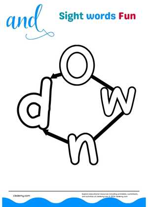 Pre-Kindergarten Sight Words Down