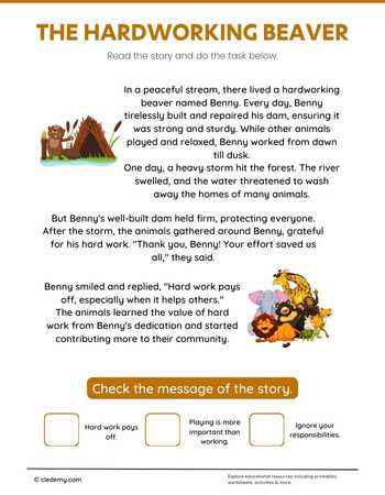 The Hardworking Beaver