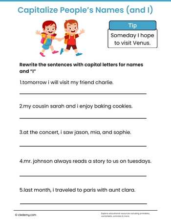 Capitalize People’s Names