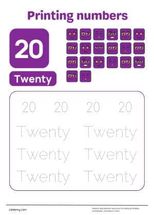 Tracing Number 20
