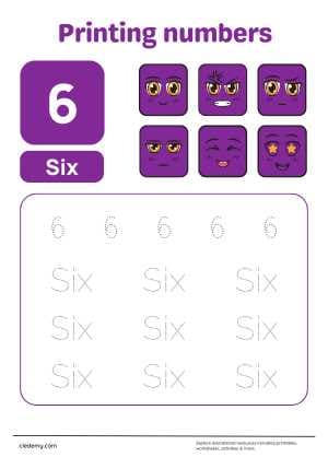 Tracing Number 6