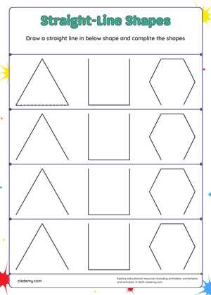 Line Up Shapes: Complete the Figures!