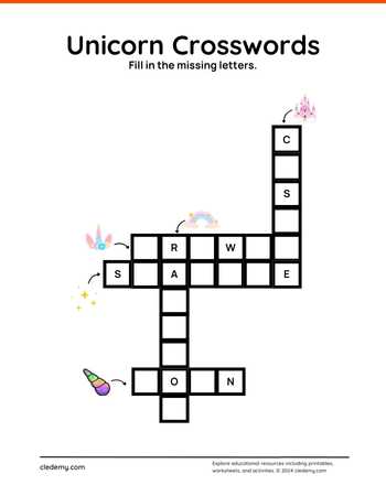 Unicorn Crosswords