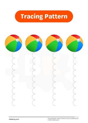Tracing Curved Line Ball