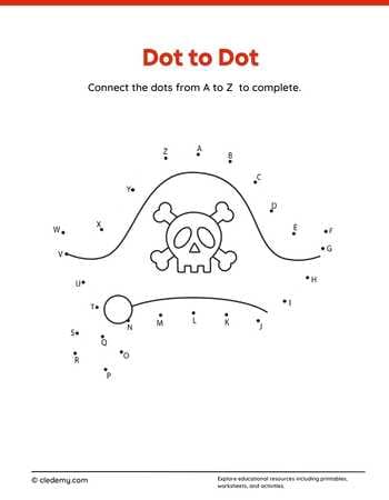 Dot to Dot Pirates Hat