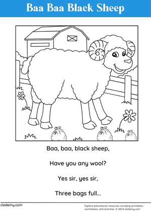 Baa Baa Black Sheep Fun