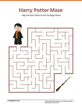 Harry Potter Maze