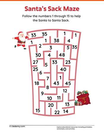 Santa's Sack Maze