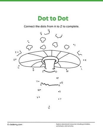 Dot to Dot Mushroom