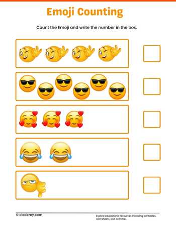 Emoji Counting