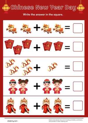 Chinese New Year Day Picture addition