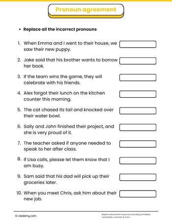 worksheet