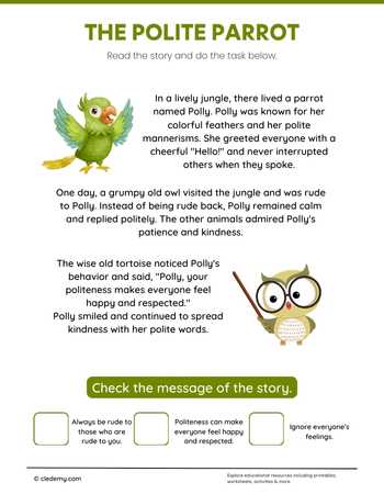 The Polite Parrot