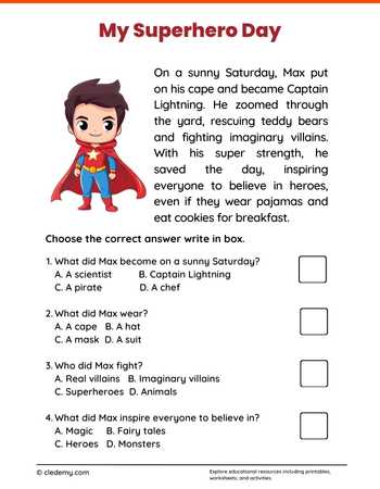 My Superhero Day