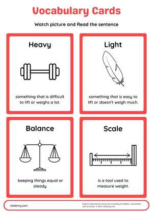Balancing Act: Vocabulary Fun!