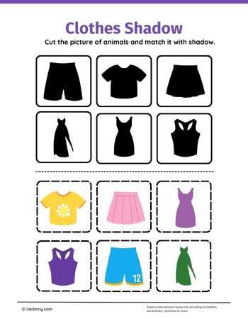 Clothes Shadow Cut And Paste