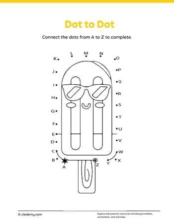 Dot to Dot Popsicle 2
