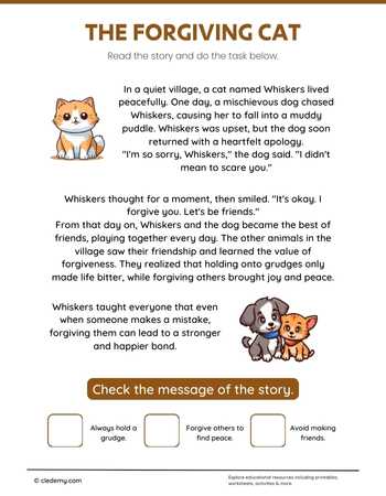 The Forgiving Cat
