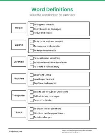 worksheet
