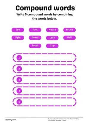 Make the Compound Words