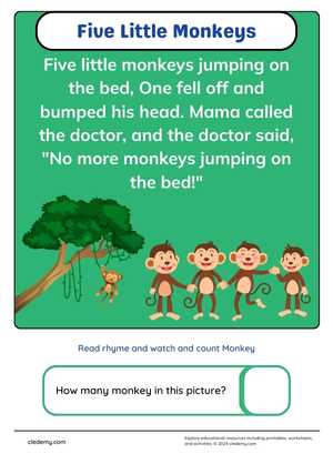 Five Little Monkey