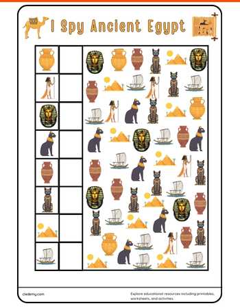 I Spy Ancient Egypt
