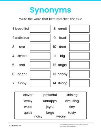 Synonym Search Challenge