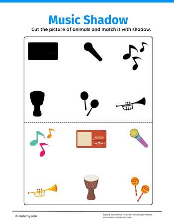 Music Shadow Cut And Paste