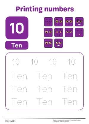 Tracing Number 10
