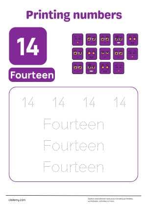 Tracing Number 14