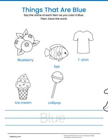 Things That Are Blue