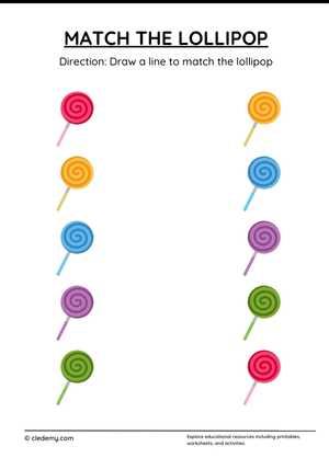 Match the Lollipop