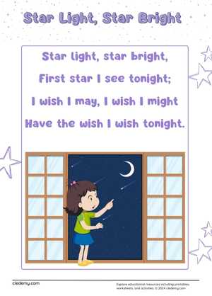 Make a Wish with Star Light, Star Bright
