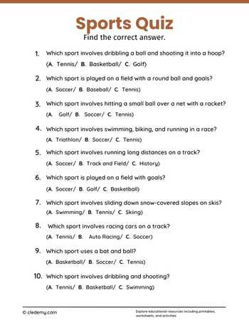 Sports Quiz
