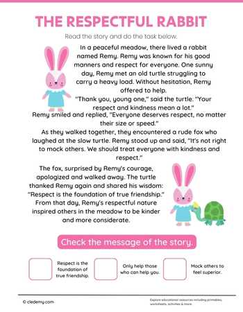 The Respectful Rabbit