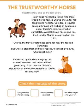 The Trustworthy Horse