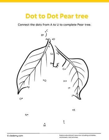Dot to Dot Pear