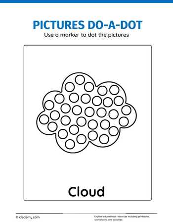 Cloud Pictures Do a Dot
