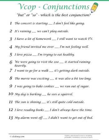 Cursive 'But' and 'So' Conjunctions