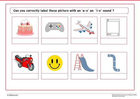 'a-e' or 'i-e' Split Digraph