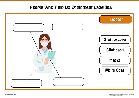 People Who Help Us Equipment Labelling