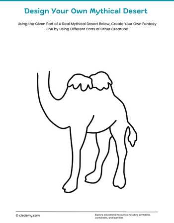 Design Your Own Mythical Desert Animal