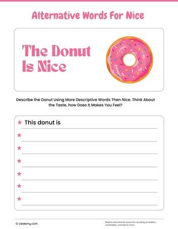 Alternative Words For Nice