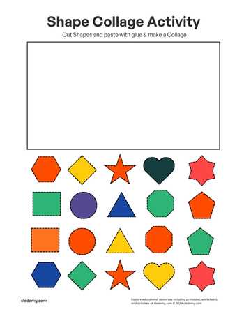Shape Collage Activity
