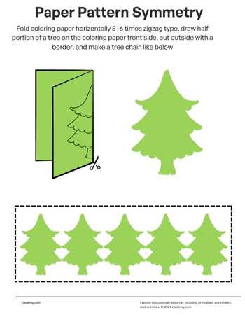 Paper Pattern Symmetry