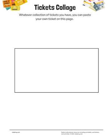 Tickets Collage