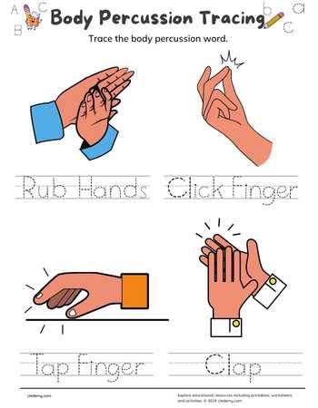 Body Percussion Tracing