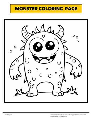 Monsters Need Color Too! Can You Help?