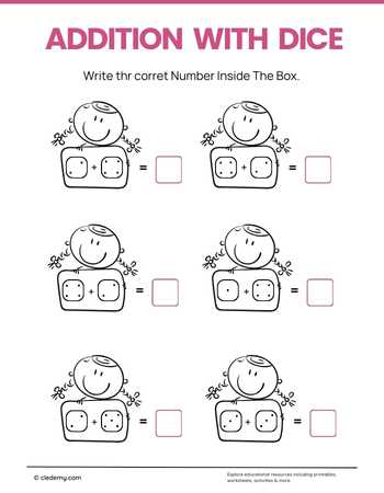 Addition with Dice