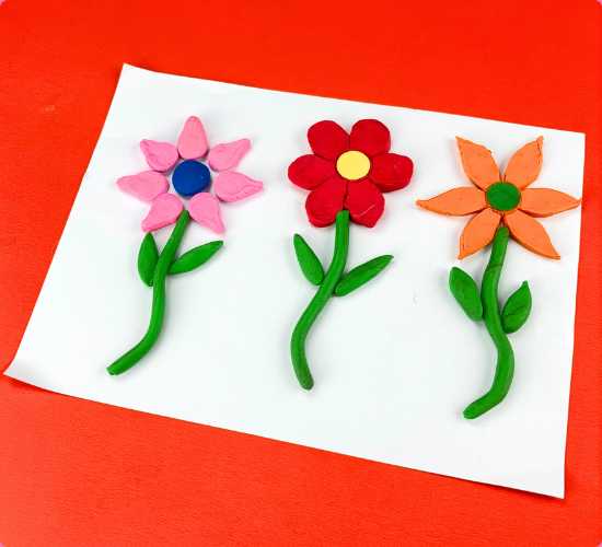 Playdough Flower